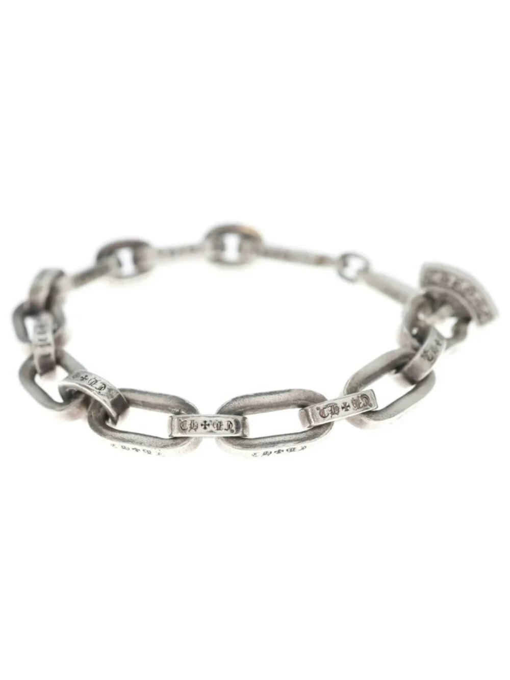 Chrome Hearts Paper Chain Bracelet Silver